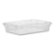 Rubbermaid Commercial Food/Tote Boxes, 8 1/2gal, 26w x 18d x 6h, Clear FG330800CLR - alternate 4